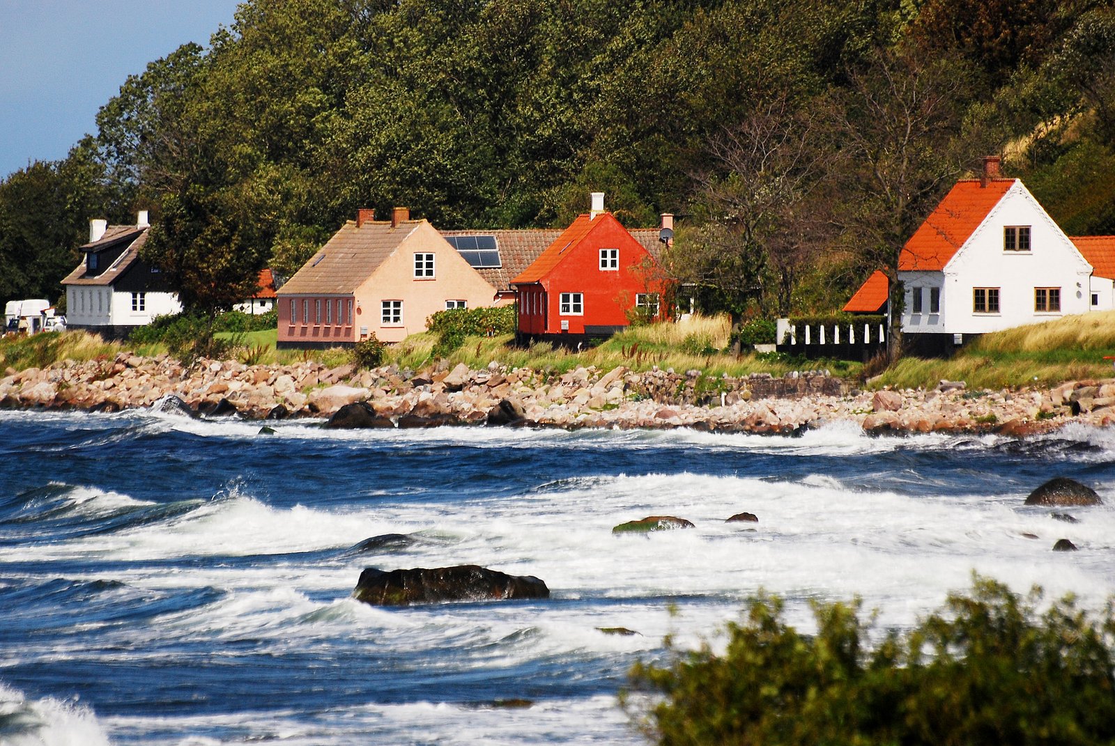 Bornholm coastline, Denmark