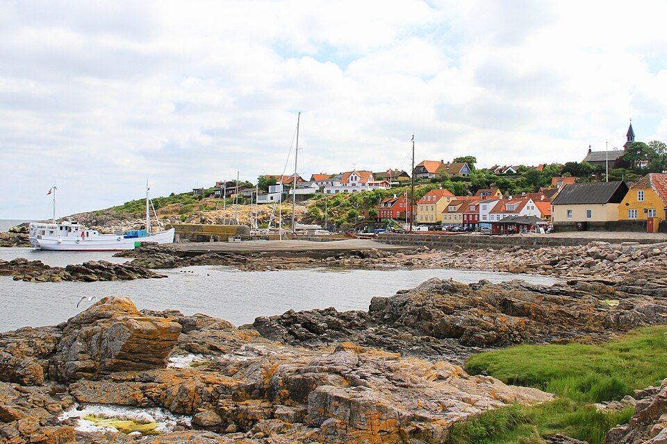 Gudhjem fishing village, Bornholm